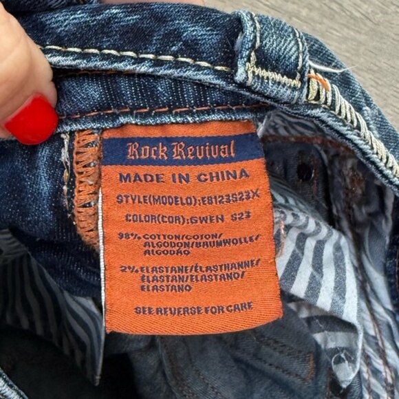 Rock‎ Revival skinny jeans Gwen size 25 - Picture 5 of 8